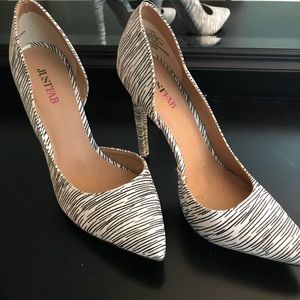 Zebra Print Pumps